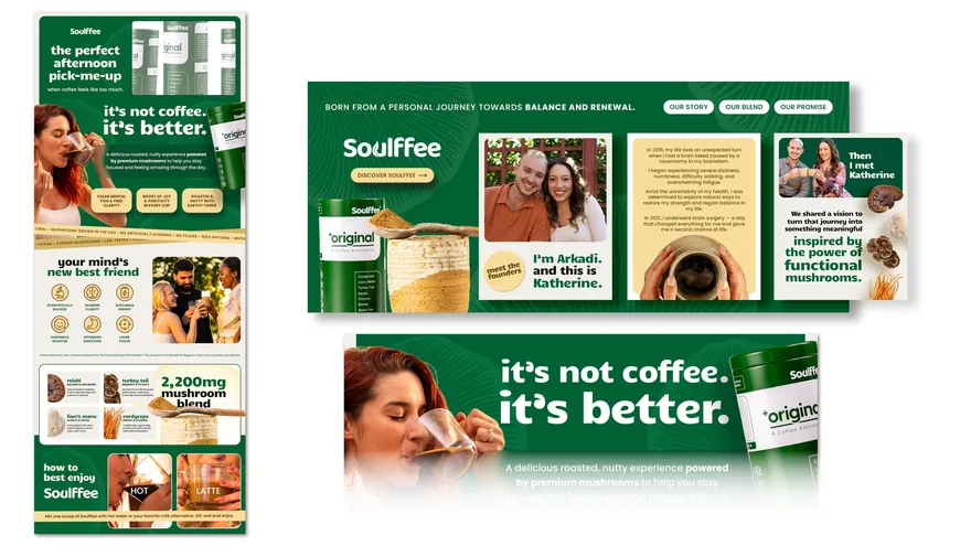 Soulffee A+ Content and Brand Story